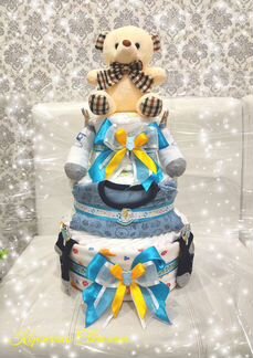 Торт из памперсов