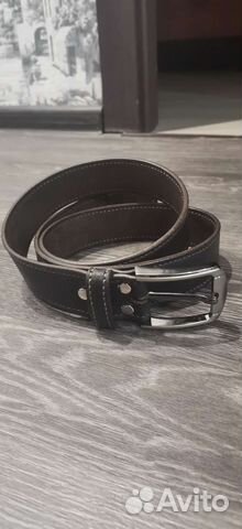 Мужской кожаный ремень