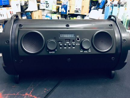 Портативная Bluetooth колонка 1602 Черная