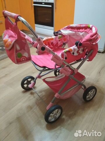 Коляска-трансформер для кукол
