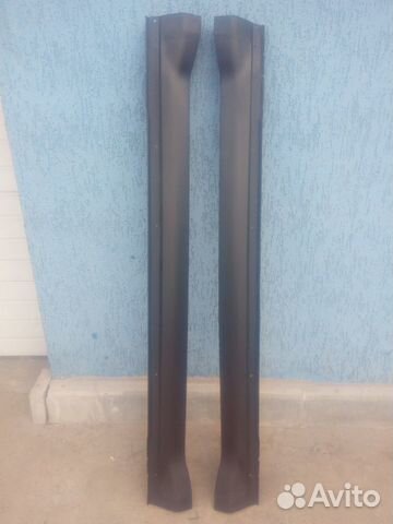 Накладки порогов Mitsubishi outlender xl