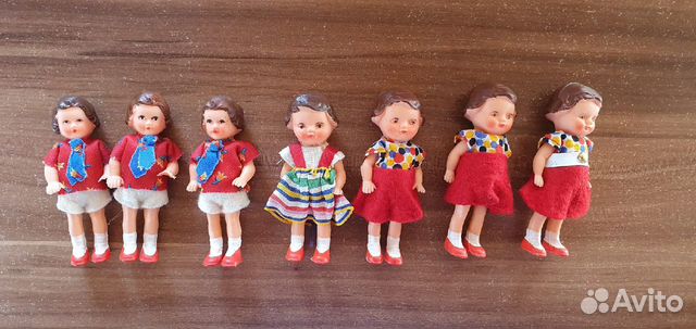 Куклы гдр новые немецкие пупсы 8.5 см