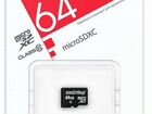 Карта памяти MicroSD XC 64GB объявление продам