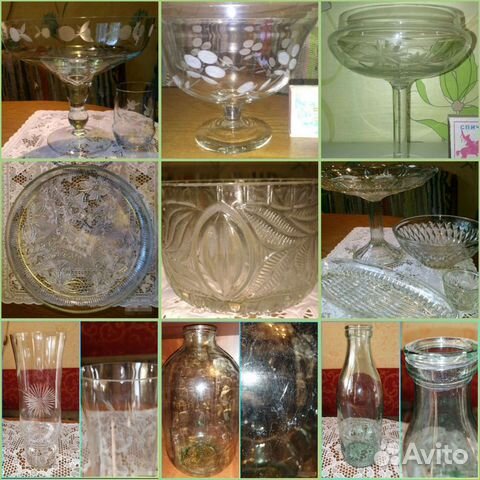 Стеклянная посуда СССР