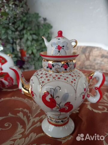 Чайник заварочный фарфоровый лфз