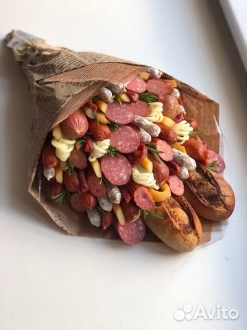 Вкусные мужские букеты