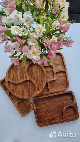 Менажница из дерева