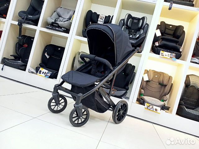 Прогулочная коляска Farfello Bonnie Black