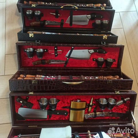 Шампуры в кейсе