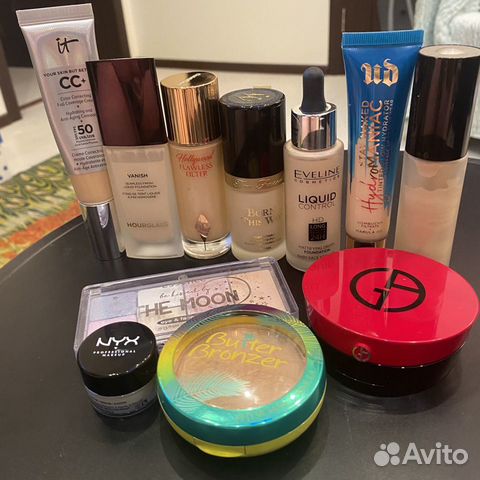 Тональный крем и другая косметика