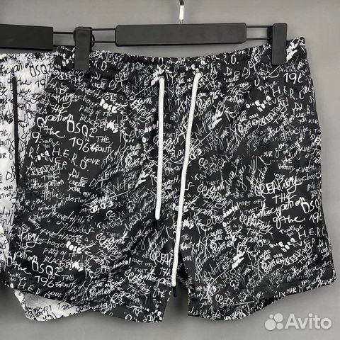 Шорты пляжные для курания Dsquared