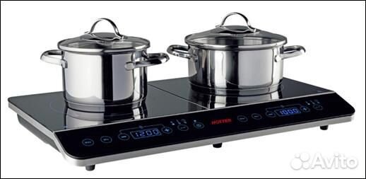 Индукционная 2-х конфорочная плита Hotter