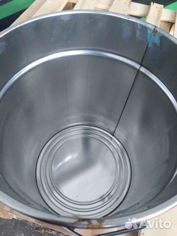 Ведро металлической б/у