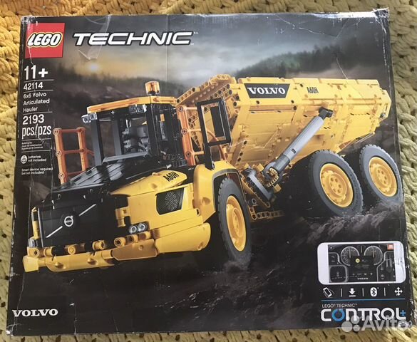 Lego Technic 42114 Самосвал Volvo 6х6