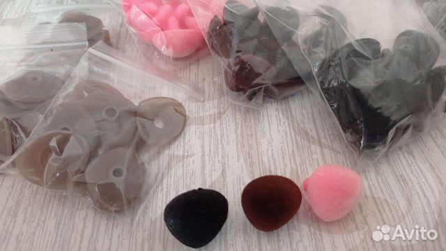 Глаза и носы для рукоделия