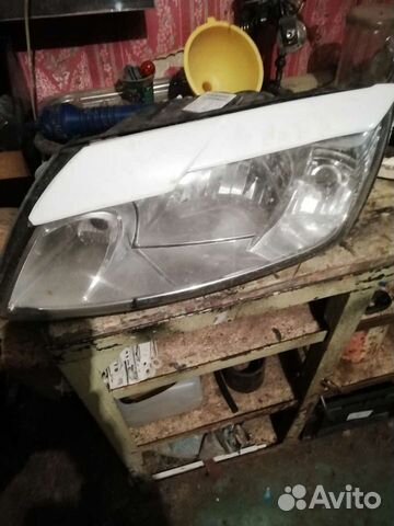 Передние фары на гранту