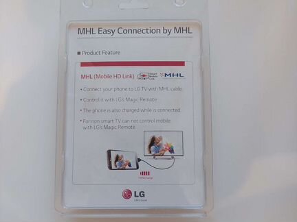 Оригинальный кабель MHL от LG, 3 метра