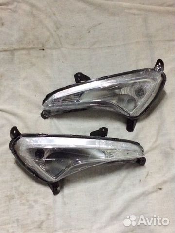 Противотуманная фара Hyundai Solaris рестайлинг