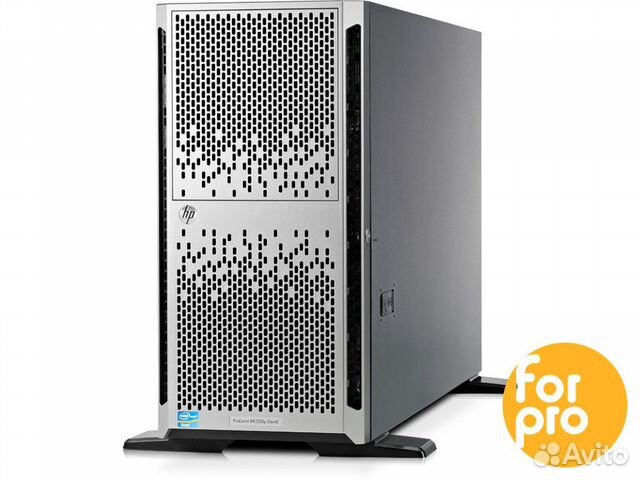 Сервер HP ML350p Gen8 8SFF 2xE5-2670v2 80GB, P420i