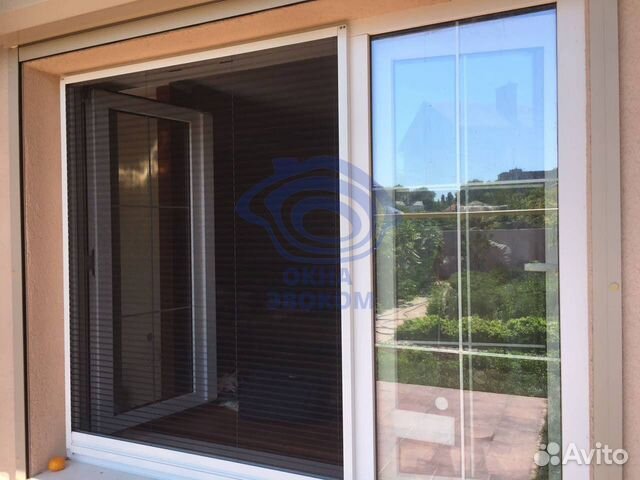 Москитная сетка плиссе