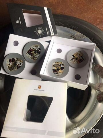 Заглушки на диски Porshe