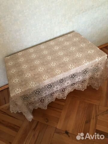 Скатерть вязаная крючком