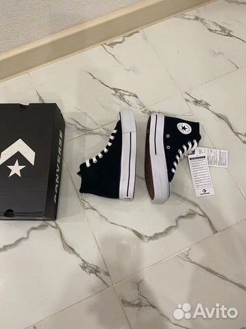 Кеды Converse Chuck Taylor на высокой подошве