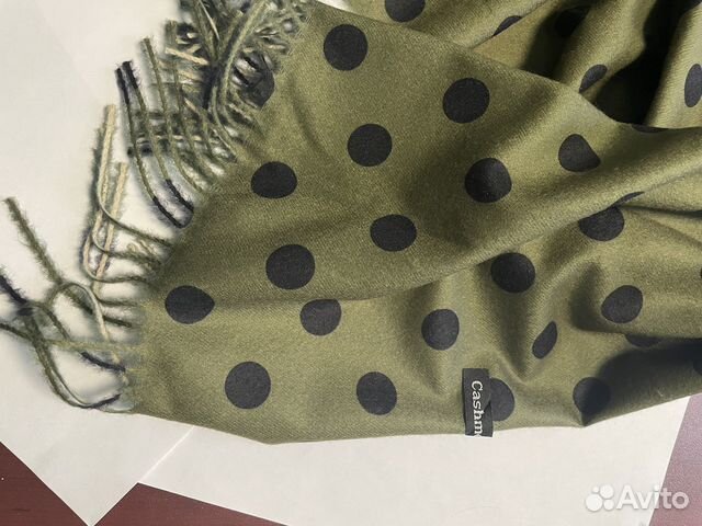 Кашемировый палантин новый