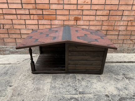 Будки для собак с верандой и без