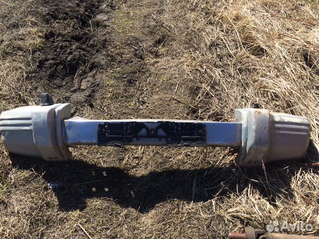 Бампер передний Mitsubishi pajero 2