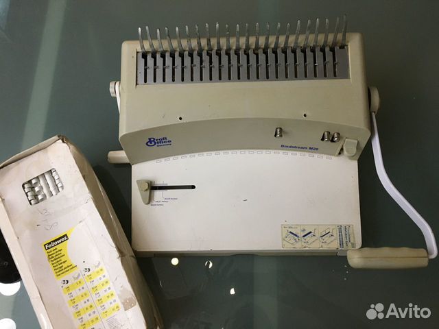 Брошюровщик ProfiOffice Bindstream M20 на пластик