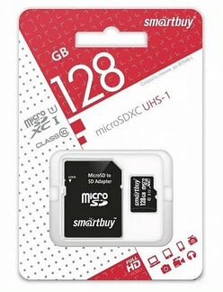 Карта Памяти Smart Buy micro sdxc 128GB Class10 UH