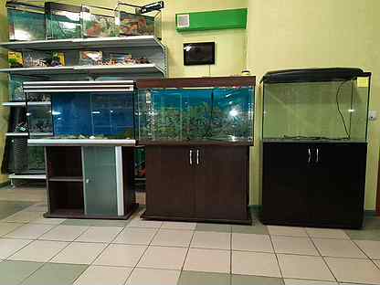Продам 3 видовых аквариума 120л 200л и 200л