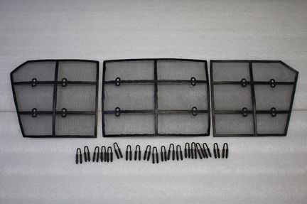 Защитная сетка в решетку Prado 150 2014 - 2017