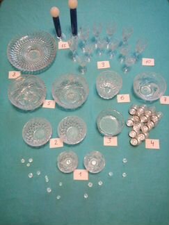 Хрустальная посуда ссср, салатницы,рюмки,стопки