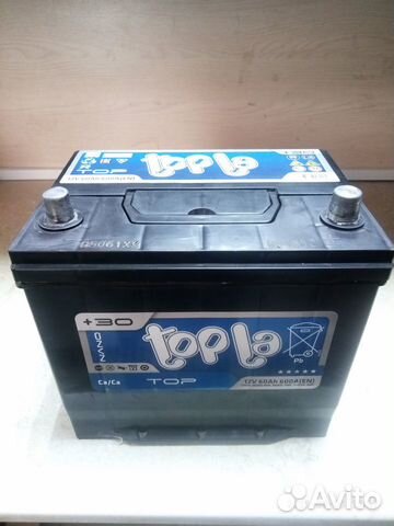 Б/У автомобильный аккумулятор Topla 60А Азия