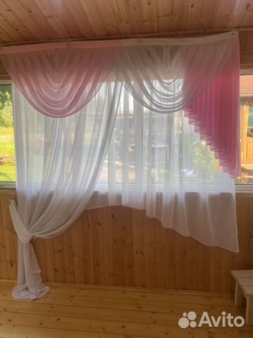 Ламбрекен, тюль, комплект