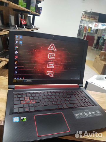 Игровой ноутбук Acer Nitro 5 Core i5 16Gb GTX1050