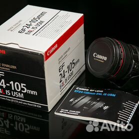 Canon EF 24-105/4L is usm