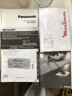 Инструкции к технике panasonic