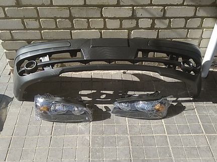 Бампер передний Hyundai Elantra 03-09 865102D602