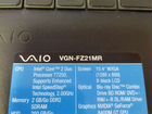 Ноутбук Sony vaio vgn-fz21mr объявление продам