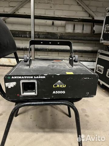 Лазер анимационный зеленый 500 мВт