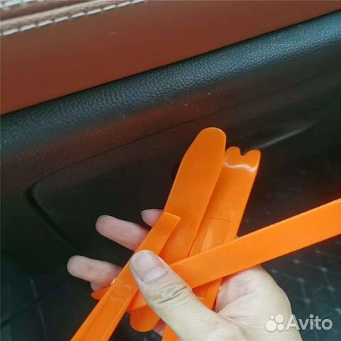 Снятие обшивки двери ларгус