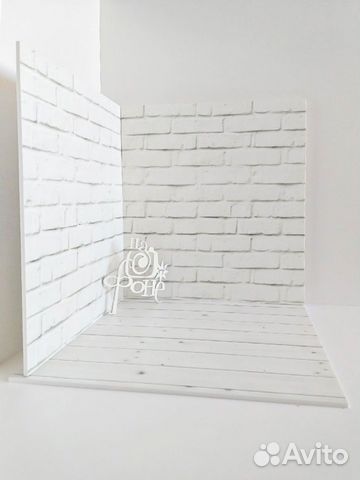 Пластиковый угловой фотофон пвх 50 см