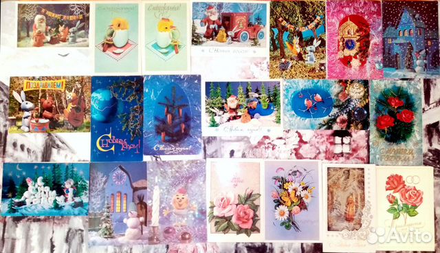 Открытки чистые СССР (коллекция)