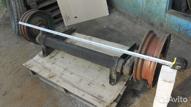 Ось для легкового прицепа