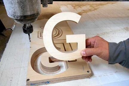 Фрезерная резка, раскрой листовых материалов