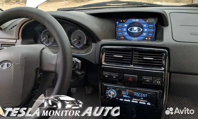 Магнитола на LADA Priora под штатное место android
