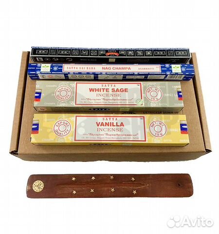 Набор благовоний Satya + подставка в подарок